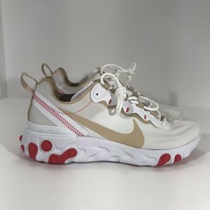 WMNS Nike React Element 55 Ember Glow/Desert Ore